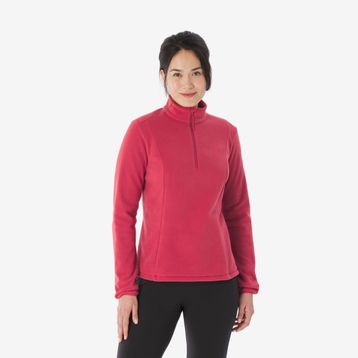 Quechua MH100 Pembe Kadın Outdoor Polar Mont