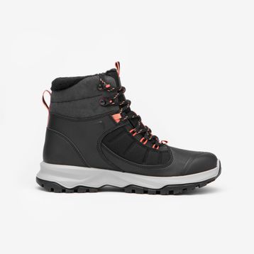 Quechua MH500 Mid Siyah Su Geçirmez Kadın Outdoor Kar Botu