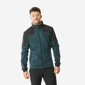 Quechua MH500 Mountain Yeşil Sıcak Tutan Erkek Outdoor Polar Mont