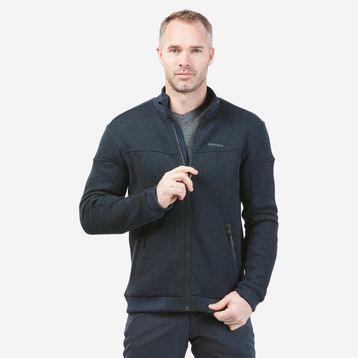 Quechua NH100 Mavi Sıcak Tutan Erkek Outdoor Polar Mont