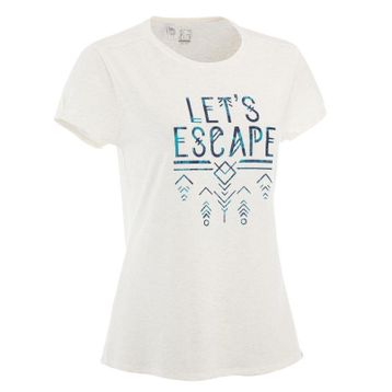 Quechua NH500 Beyaz Outdoor Kadın T-shirt