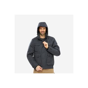 Quechua NH500 Gri -10 Derece Su Geçirmez Erkek Outdoor Kışlık Mont