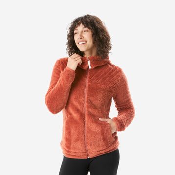 Quechua NH500 Kahverengi -10 Derece Su Geçirmez Kışlık Erkek Outdoor Mont