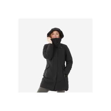 Quechua NH500 Siyah -10 Derece Su Geçirmez Kadın Outdoor Kışlık Mont