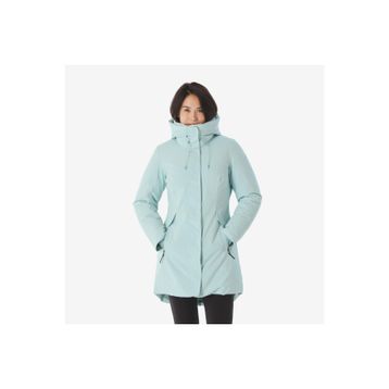 Quechua NH500 Yeşil -10 Derece Su Geçirmez Kadın Outdoor Kışlık Mont