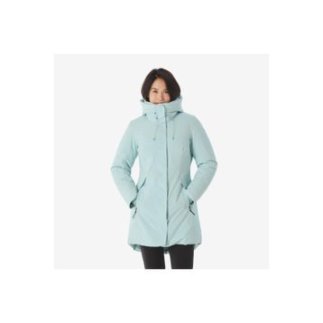 Quechua NH500 Yeşil -10 Derece Su Geçirmez Kadın Outdoor Kışlık Mont
