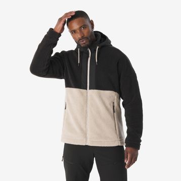 Quechua SH900 Bej Polar Kışlık Erkek Outdoor Mont