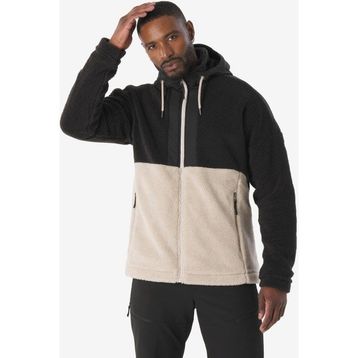 Quechua SH900 Bej Polar Kışlık Erkek Outdoor Mont