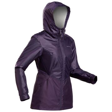 Quechua Siyah SH100 WARM Kadın Kar Montu