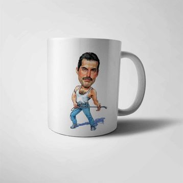 Queen Freddie Mercury Kupa Bardak