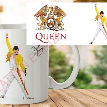 Queen İki Tarafı Baskılı Kupa