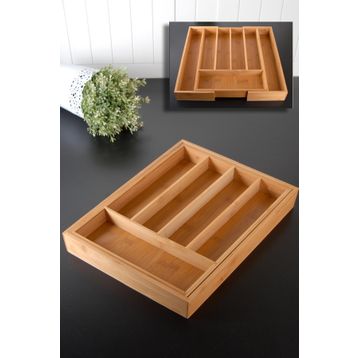 Queen's Kitchen C-BAM-700231 Bambu Açılabilen Kaşıklık