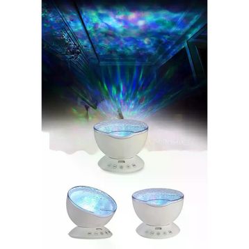 Quenlite OC-10 Okyanus Efektli Gece Lambası Sahne ve Ev Işığı