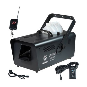 Quenlite QM-2000 DMX 512 2000 Watt Uzaktan Kumandalı Kar Makinesi