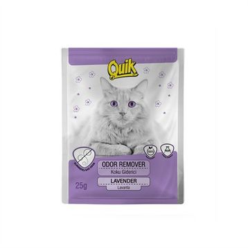 Quik 25 gr Lavantalı Kedi Kumu Koku Giderici