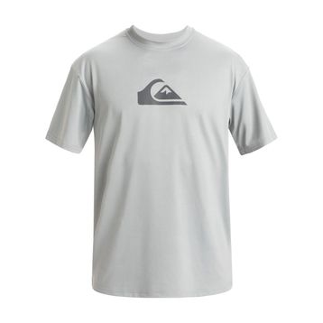 Quiksilver AQYWR03135-QUA Everyday Surf Gri Güneş Korumalı Erkek T-shirt