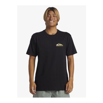 Quiksilver AQYZT09563-10010 Step Up Mor Siyah Günlük Stil Erkek T-Shirt