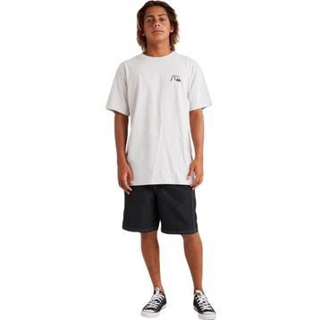 Quiksilver AQYZT09598 QS Bubble Logo Dna Beyaz Erkek T-shirt