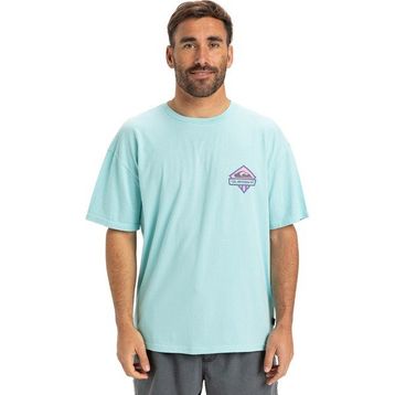 Quiksilver EGYZT08023-AQSK Gh Qs Crystal Jet Mavi Günlük Stil Erkek T-shirt