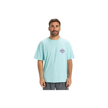 Quiksilver EGYZT08023-AQSK Gh Qs Crystal Jet Mavi Günlük Stil Erkek T-shirt