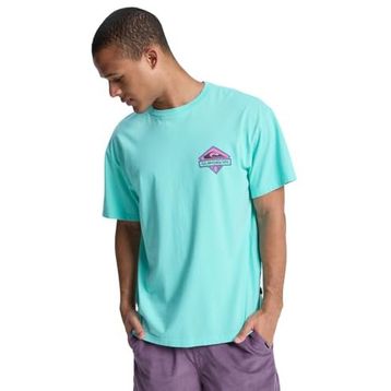 Quiksilver EGYZT08023-AQSK Gh Qs Crystal Jet Mavi Günlük Stil Erkek T-shirt