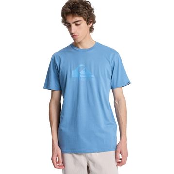 Quiksilver EGYZT08072-BLQ0 Ev Comp Logo Mavi Günlük Stil Erkek T-shirt