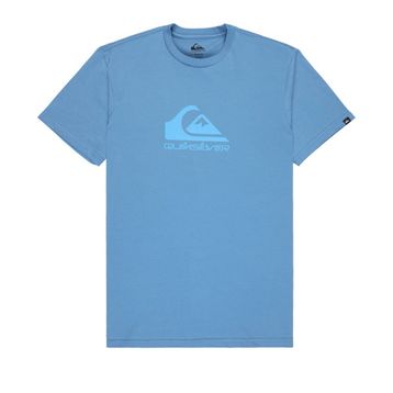Quiksilver EGYZT08072-BLQ0 Ev Comp Logo Mavi Günlük Stil Erkek T-shirt