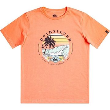 Quiksilver EQBZT04641-MHV0 Turuncu Erkek Çocuk T-Shirt