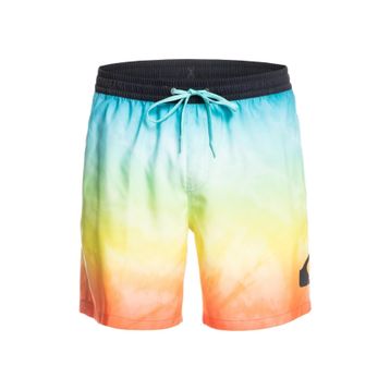 Quiksilver EQYJV03839 Everyday Faded Logo Voll Normal Bel Desenli Siyah Erkekşort Mayo 5002869473