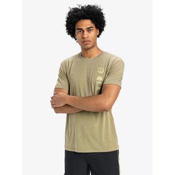 Quiksilver EQYKT04372-TMSH Coastal Run Ss Erkek Spor Tişört