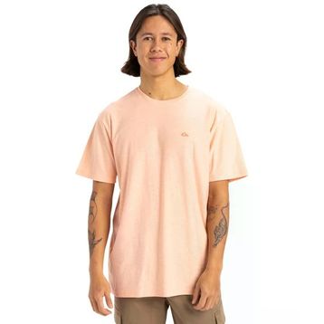 Quiksilver EQYKT04377 Somon Slub Roundneck Erkek Kısa Kollu Tişört