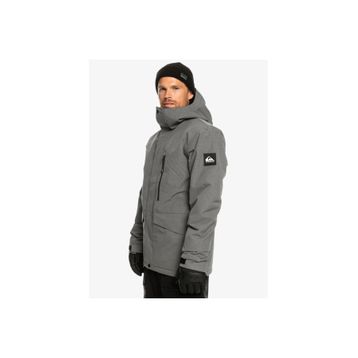 Quiksilver EQYTJ03266-SJE0 Mission Soli JK M SNJT Gri Erkek Outdoor Ceket