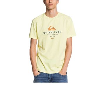 Quiksilver EQYZT05841-GCA0 Sarı First Fires Erkek T-Shirt