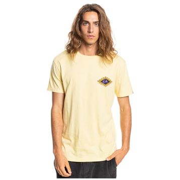 Quiksilver EQYZT06667 Mythic Limits Ss Bisiklet Yaka Normal Kalıp Baskılı Beyaz Erkek T-Shirt