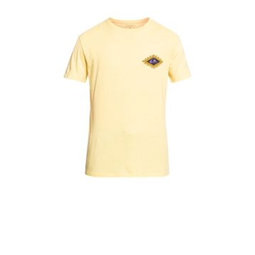 Quiksilver EQYZT06667 Mythic Limits Ss Bisiklet Yaka Normal Kalıp Baskılı Beyaz Erkek T-Shirt