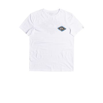 Quiksilver EQYZT06667 Mythic Limits Ss Bisiklet Yaka Normal Kalıp Baskılı Beyaz Erkek T-Shirt