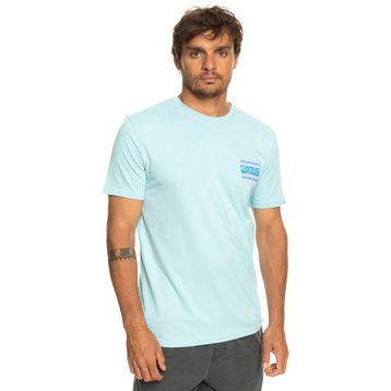 Quiksilver EQYZT07224-BGC0 Warpedframes M Erkek Çok Renkli Günlük Stil T-Shirt
