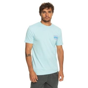 Quiksilver EQYZT07224-BGC0 Warpedframes M Erkek Çok Renkli Günlük Stil T-Shirt