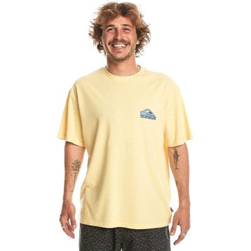 Quiksilver EQYZT07654-16884 Take Us Sarı Günlük Stil Erkek T-Shirt