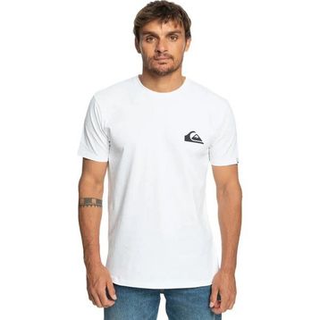 Quiksilver EQYZT07657-10015 MW Mini Logo Beyaz Erkek T-shirt