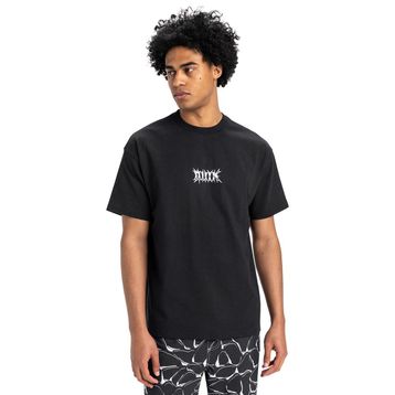 Quiksilver EQYZT08016-KVJ0 Mercury Chrome Lightning Siyah Günlük Stil Erkek T-shirt