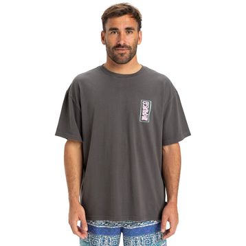 Quiksilver EQYZT08022-KRP0 Gh Qs Sunrise Bowl Gri Günlük Stil Erkek T-shirt