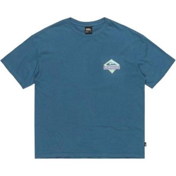 Quiksilver EQYZT08023-18326 Gh Qs Crystal Jet Mavi Günlük Stil Erkek T-shirt