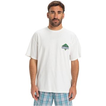 Quiksilver EQYZT08023-WBK0 Gh Qs Crystal Jet Beyaz Günlük Stil Erkek T-shirt