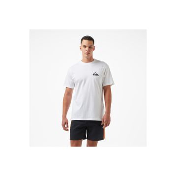 Quiksilver EQYZT08042-908 Ev Mini Logo Beyaz Günlük Stil Erkek T-shirt