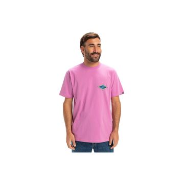 Quiksilver EQYZT08046-PMP0 Ev Beach Blast Pembe Günlük Stil Erkek T-shirt