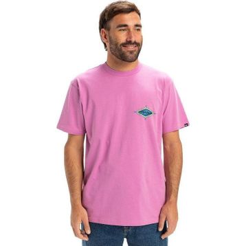 Quiksilver EQYZT08046-PMP0 Ev Beach Blast Pembe Günlük Stil Erkek T-shirt