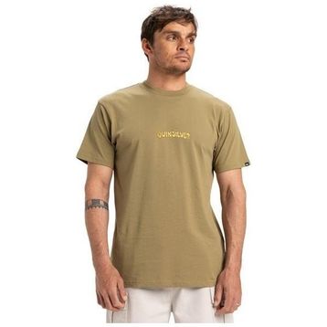 Quiksilver EQYZT08049-26114 Ev Disconnect Effects Yeşil Günlük Stil Erkek T-shirt