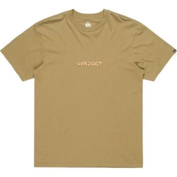 Quiksilver EQYZT08049-26114 Ev Disconnect Effects Yeşil Günlük Stil Erkek T-shirt