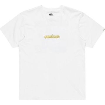 Quiksilver EQYZT08049-908 Ev Disconnect Effects Beyaz Günlük Stil Erkek T-shirt